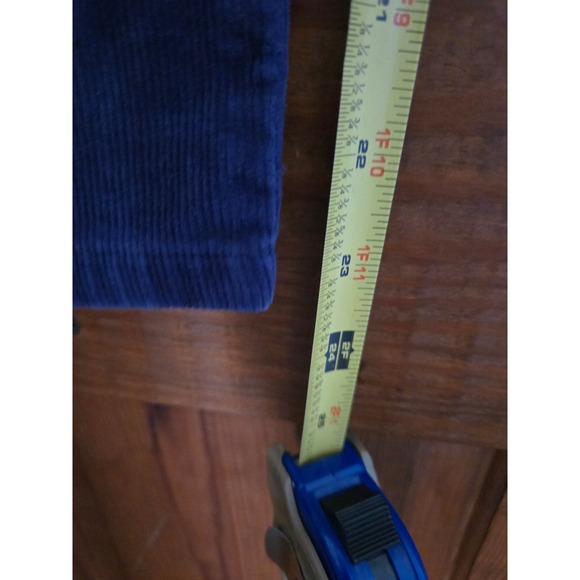 VINEYARD VINES - Girls Navy Blue Corduroy Pants with Bow Embroidery Size 14 - Picture 7 of 8